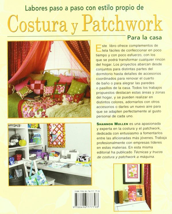 LIBRO PASO A PASO COSTURA Y PATCHWORK PARA LA CASA - Imagen 5